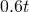 0.6t